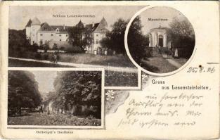 1926 Losensteinleiten (Wolfern), Schloss Losensteinleiten, Mausoleum, Ozlberger's Gasthaus / ca...