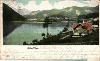 1904 Erlaufsee, Erlafsee; (worn corners)