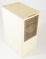 Vizsolyi Biblia. I-II. kötet. Bp., 1990, Helikon. Az 1590-ben Vizsolyban nyomtatott Károlyi-biblia r...