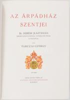 Tarczai György: A Árpádház szentjei. Bp., Szent István-Társulat. 168p. Kiadói egészvászon kötés, kis...