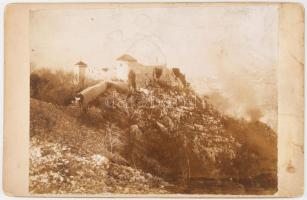 ca 1890 Fiume Tersatto kabinetfotó 17x11 cm