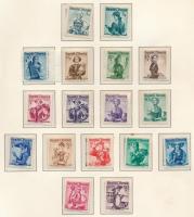 Ausztria 1948 Mi 893-926 (Mi EUR 250,-)