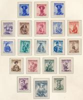 Ausztria 1948 Mi 893-926 (Mi EUR 250,-)