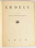 Erdély. Kiadja a Magyar Történelmi Társulat. Szerk.: Deér József. Bp., 1940, Athenaeum-ny., 283+[3] ...