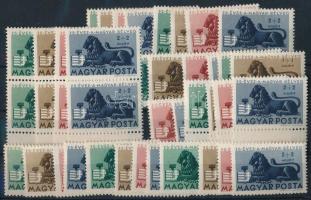 1946 Bélyegjubileum 10 db sor (18.000)