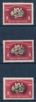 1950 3 db UPU bélyeg (45.000)
