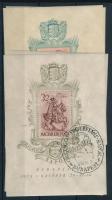 1939 2 db Bethlen blokkpár alkalmi bélyegzéssel (24.000)