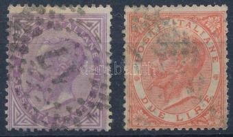 1863 Mi 21-22 (Mi EUR 95.-)