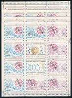 1992 5 db kisív Mi 2495-96 (Mi EUR 65.-)