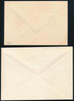 1950-51 Mi 621 FDC-n + Mi 658-659 sor FDC-n
