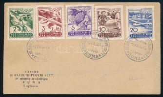 1950 Mi 611-615 sor FDC-n