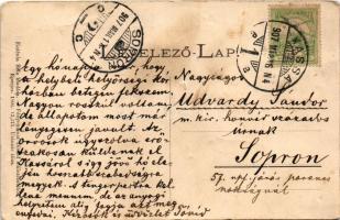 1907 Nagysáros, Velky Saris; II. Rákóczi Ferenc udvari kápolnája. Holénia Béla kiadása. Fénynyomat D...