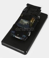 Majorette Lamborghini Countach 5000 makett autó talapzaton, h: 18 cm