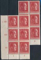 Deutsches Reich 1938 12 x Mi 664 (Mi EUR 156,-)
