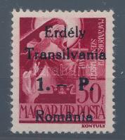 Helyi kiadás Székelyudvarhely 1944 Szent Margit 1P/30f (MBA 13) RR! Bodor vizsgálójellel
