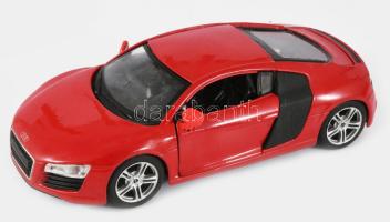 Maisto Audi R8 autó, h: 18 cm