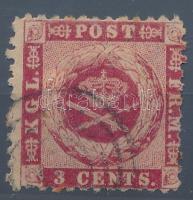 Dán Nyugat-India 1872 Mi 3A (Mi EUR 240.-) Ritka!
