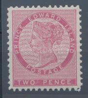 Prince Edward sziget 1862 2 P luxus darab! Mi 5 11 1/2:12 fogazással, ilyen minőségben rendkívül rit...