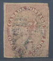 Kanada 1851 Mi 1x (min. Mi EUR 600.-) nagyon ritka darab!