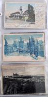 CSEHSZLOVÁKIA - 150 db RÉGI város képeslap egy albumban / CZECHOSLOVAKIA - 150 pre-1945 town-view po...