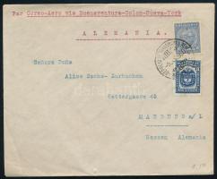 1930 SCADTA légi levél Németországba