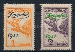 1931 Zeppelin sor (40.000) gumihibák / gum disturbance