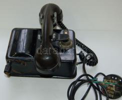 1920-as évek körüli tekerős telefon működőképes állapotban/old-fashioned telephone, operable