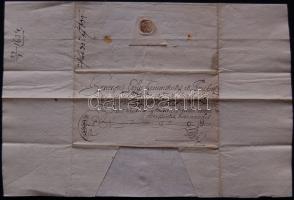 1634 Cito cito citissime (sürgős) levél Fitter Gyula, gróf Nádasdy Pál prefektusa, országgyűlési követ által saját kezűleg írva és aláírva, szárazpecséttel / Cito, cito citissime (urgent) letter handwritten and signed by Julius Fitter, prefect of count Nadasdy Pál