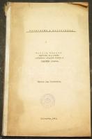 Ottlik László bevezetés a politikába egyetemi jegyzet 74 oldal-Kolozsvár 1941.