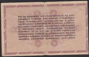 1946. 100.000AP sorszámmal, "5600." rendelettel és vízjellel! T:III+