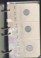 Kis pengő,fillér tétel 10f,20f,1P,2P,5P, 1926-44 + 2f,10f,20f 1946-62 között berakóban T:3 összesen ...