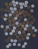 Kis fillér tétel 1926-44. 1f,2f (61x) + 1948-65. 2f,5f (45x) T:2,3,4(kevés) összesen 106db