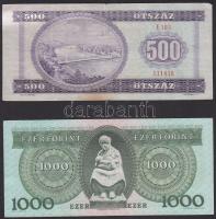 1975. 500Ft + 1993. 1000Ft T:II/II-