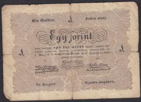 1848. 1Ft "Kossuth bankó" T:III-