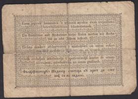 1848. 1Ft "Kossuth bankó" T:III-