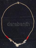 aranyozott ezüst keresztelőlánc 4,4g