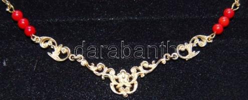 aranyozott ezüst keresztelőlánc 4,4g