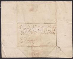 1725-1759 3 db latin nyelven írott hivatalos levél városi tanácsoknak nemesi viasz és szárazpecsétekkel / 3 Ex offo letters to city councils with nice seals