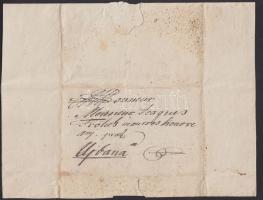 1725-1759 3 db latin nyelven írott hivatalos levél városi tanácsoknak nemesi viasz és szárazpecsétek...