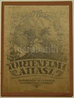Történelmi atlasz Magyarország történelmének tanításához új kemény kötésben cca.1926/hungarian historical atlas