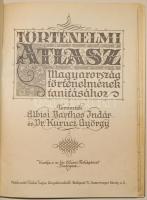 Történelmi atlasz Magyarország történelmének tanításához új kemény kötésben cca.1926/hungarian histo...