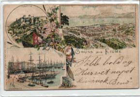 1894 Fiume litho (EK)
