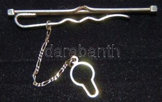 Ezüst nyakkendőtű 6,6g/tie-pin Ag