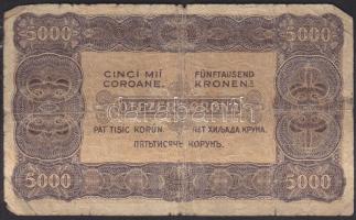 1923. 5000K nyomdahely nélkül T:III-/IV+