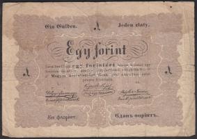 1848. 1Ft "Kossuth bankó" T:III