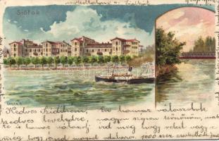 Siófok litho s: Geiger R.