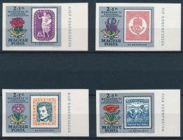 1971 Bélyegnap - Budapest '71 IV. vágott ívszéli sor