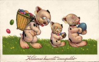 Bonzo dogs Easter litho