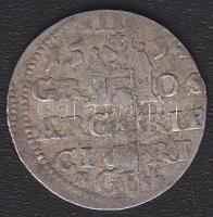 Lengyelország 1595. 3Gr "Sigismund III." Ag T:3