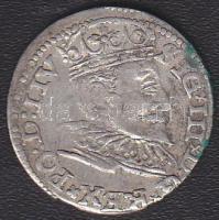 Lengyelország 1595. 3Gr "Sigismund III." Ag T:3